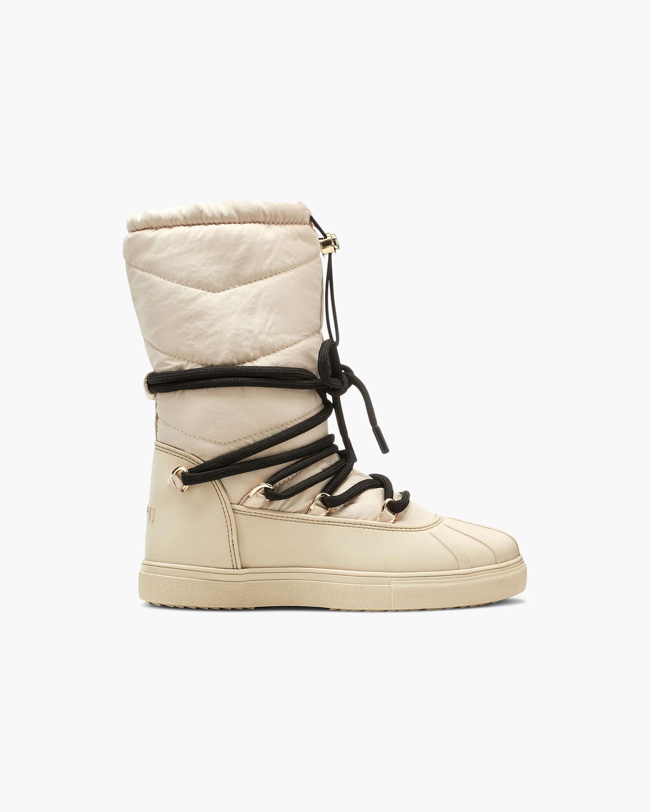 Beige Women's Inuikii Technical Classic High Winter Boots | NQMJ-94386