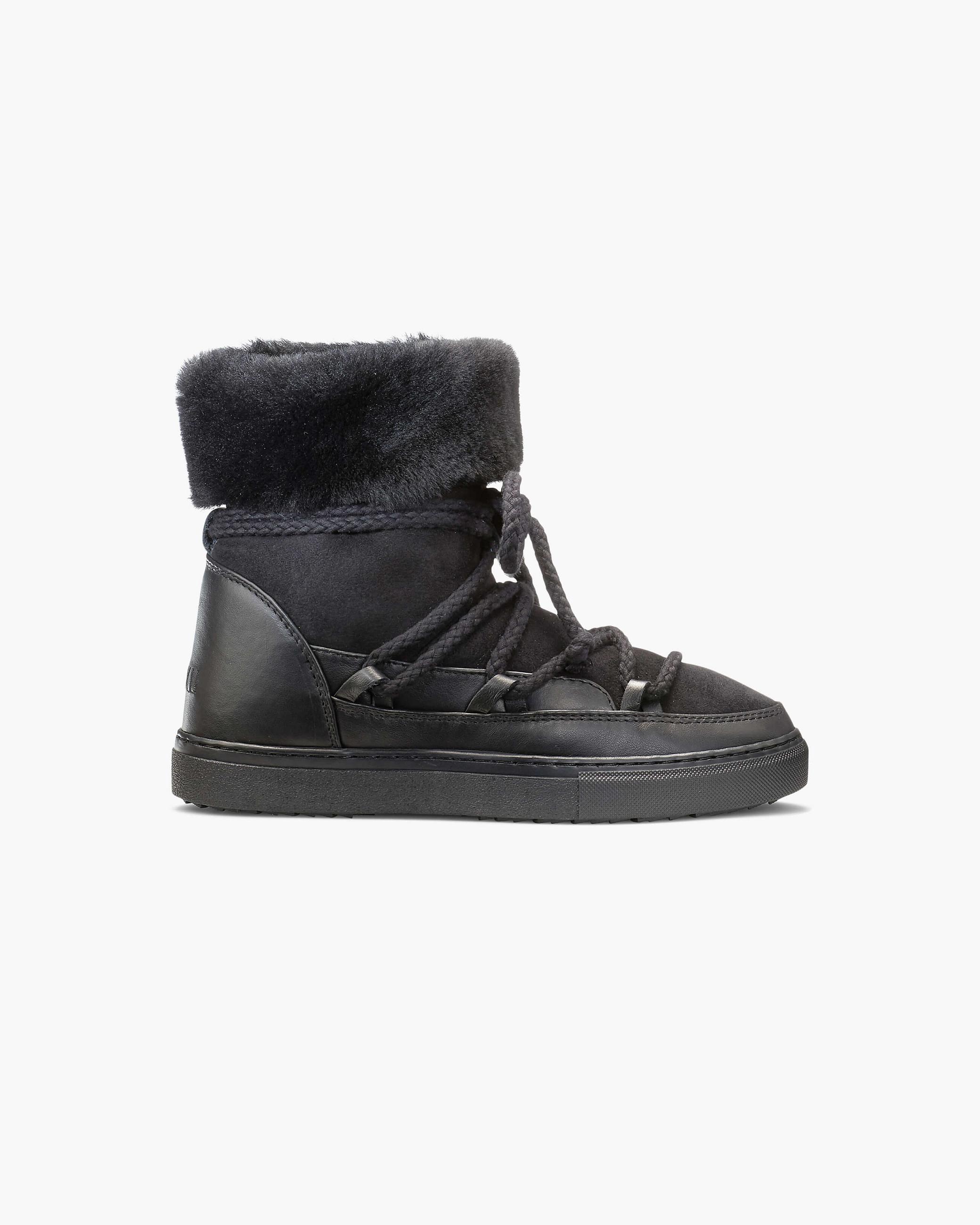 Black Women's Inuikii Classic Sneaker High Winter Sneakers | RDEZ-41785