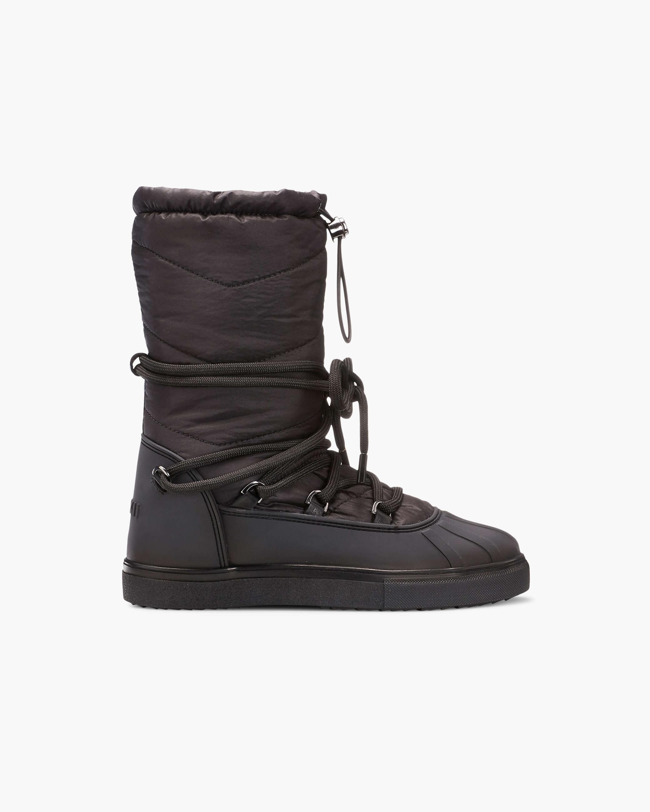 Black Women's Inuikii Technical Classic High Winter Boots | AVDR-13054