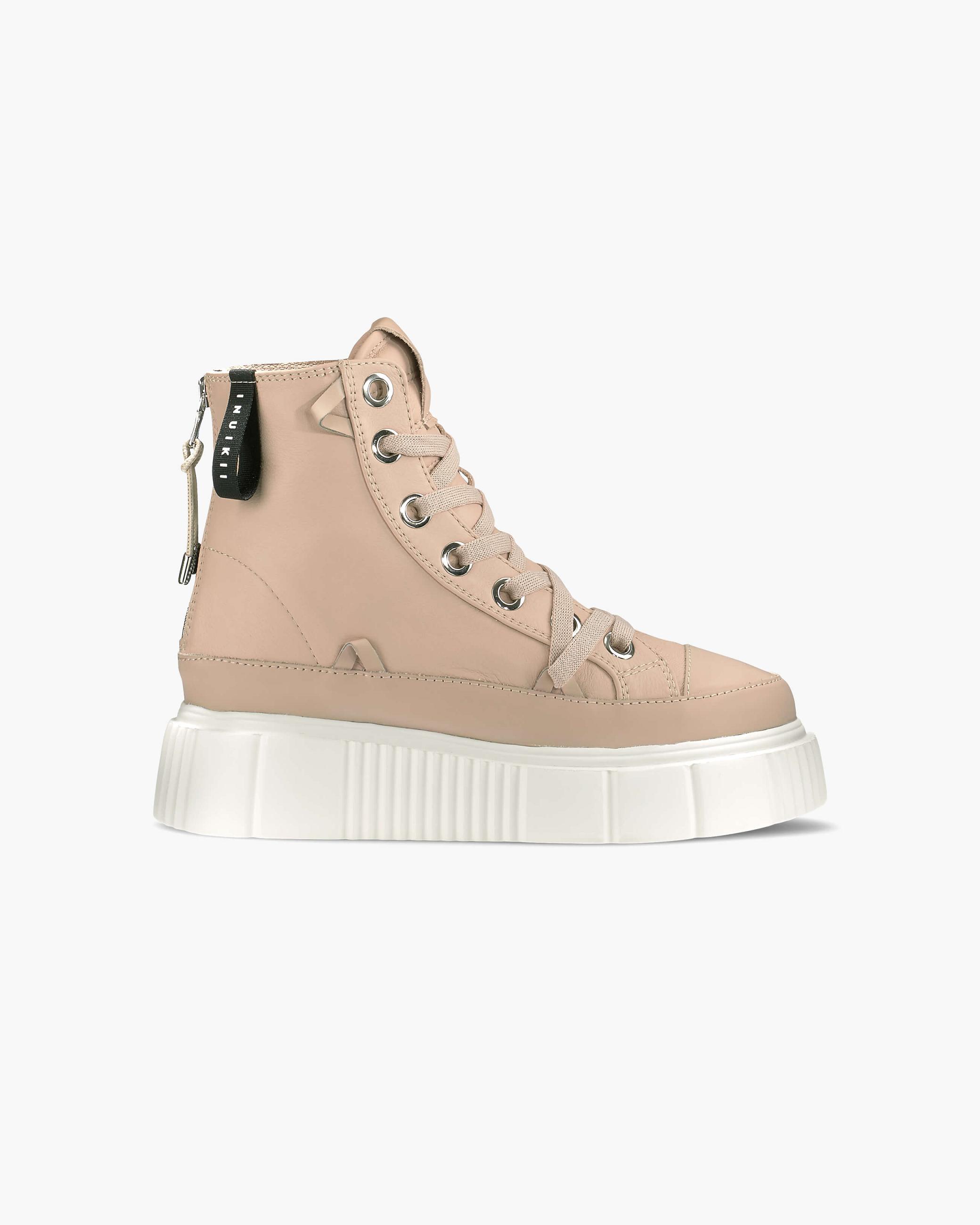 Nude Women's Inuikii Matilda Leather Winter Sneakers | MRYU-06217