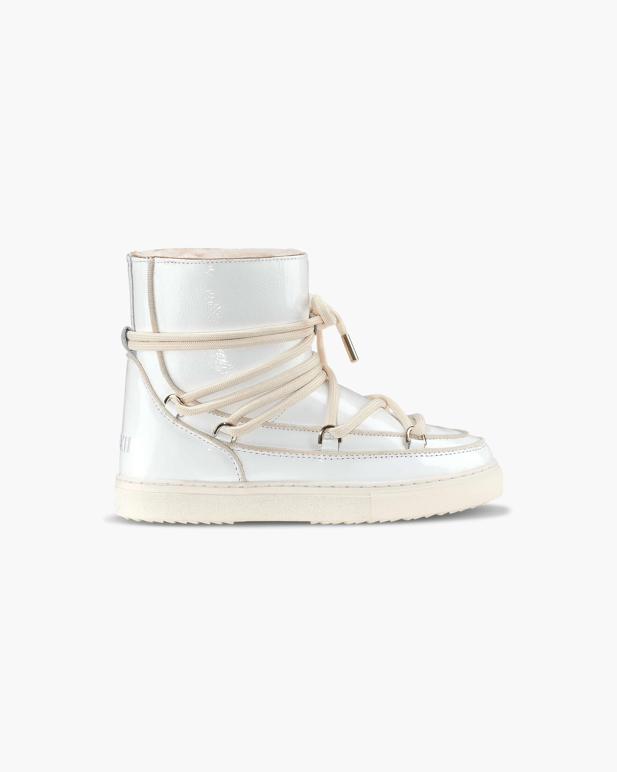 Off-White Women's Inuikii Full Leather Naplack Winter Sneakers | PGBF-14067