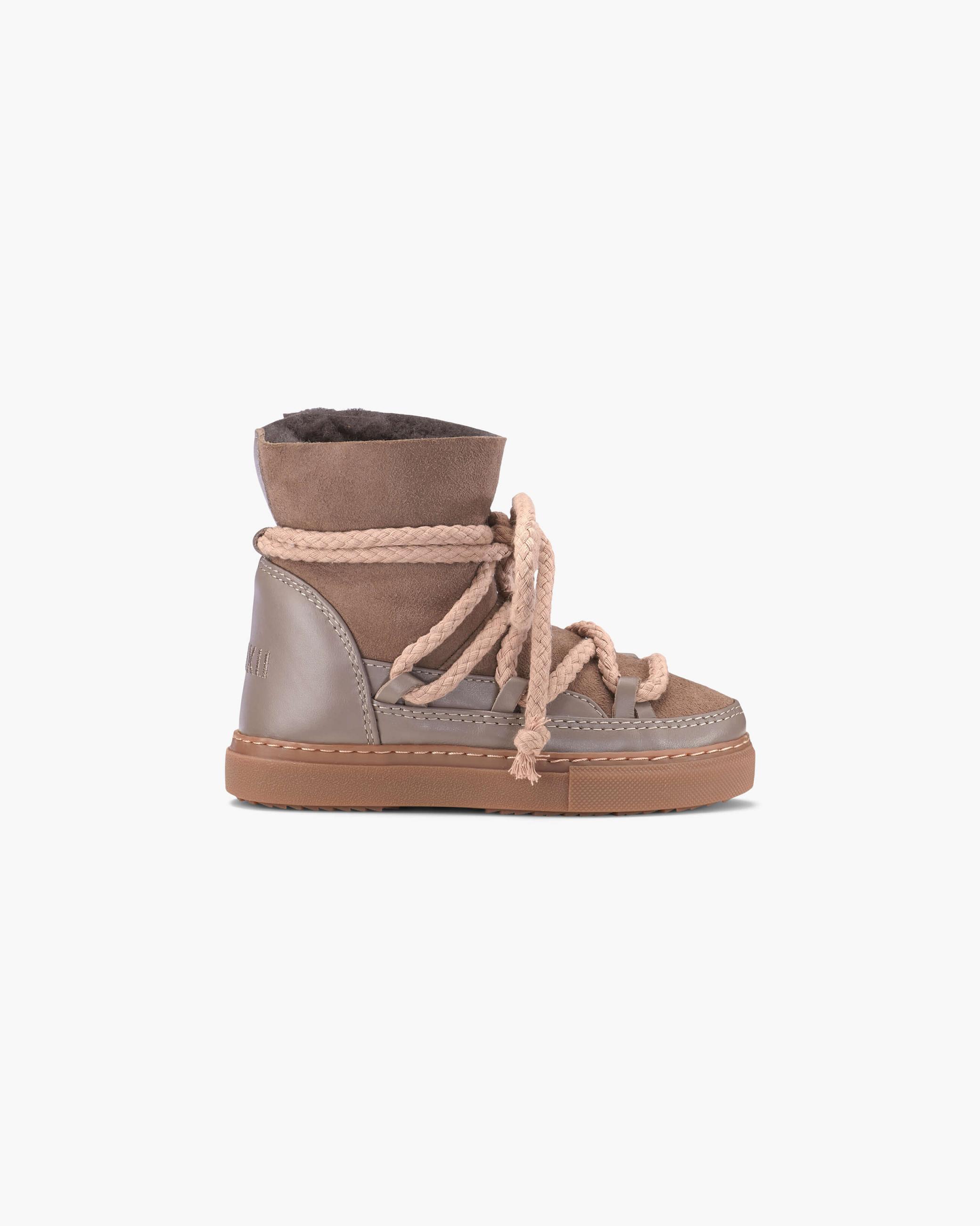 Taupe Kids' Inuikii Classic Sneaker Winter Sneakers | ILGS-91207