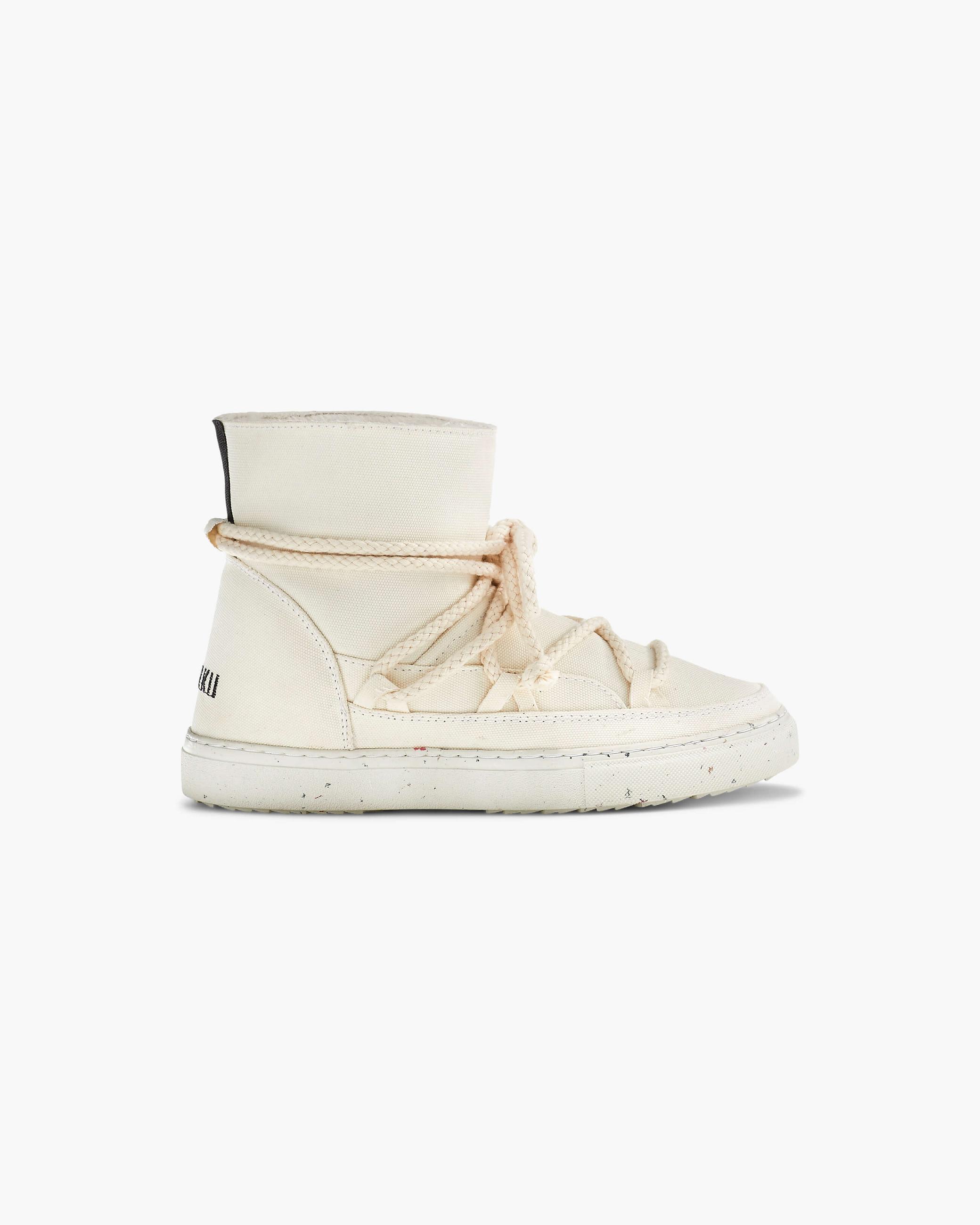 White Women's Inuikii Abaca Winter Sneakers | KJHC-32759