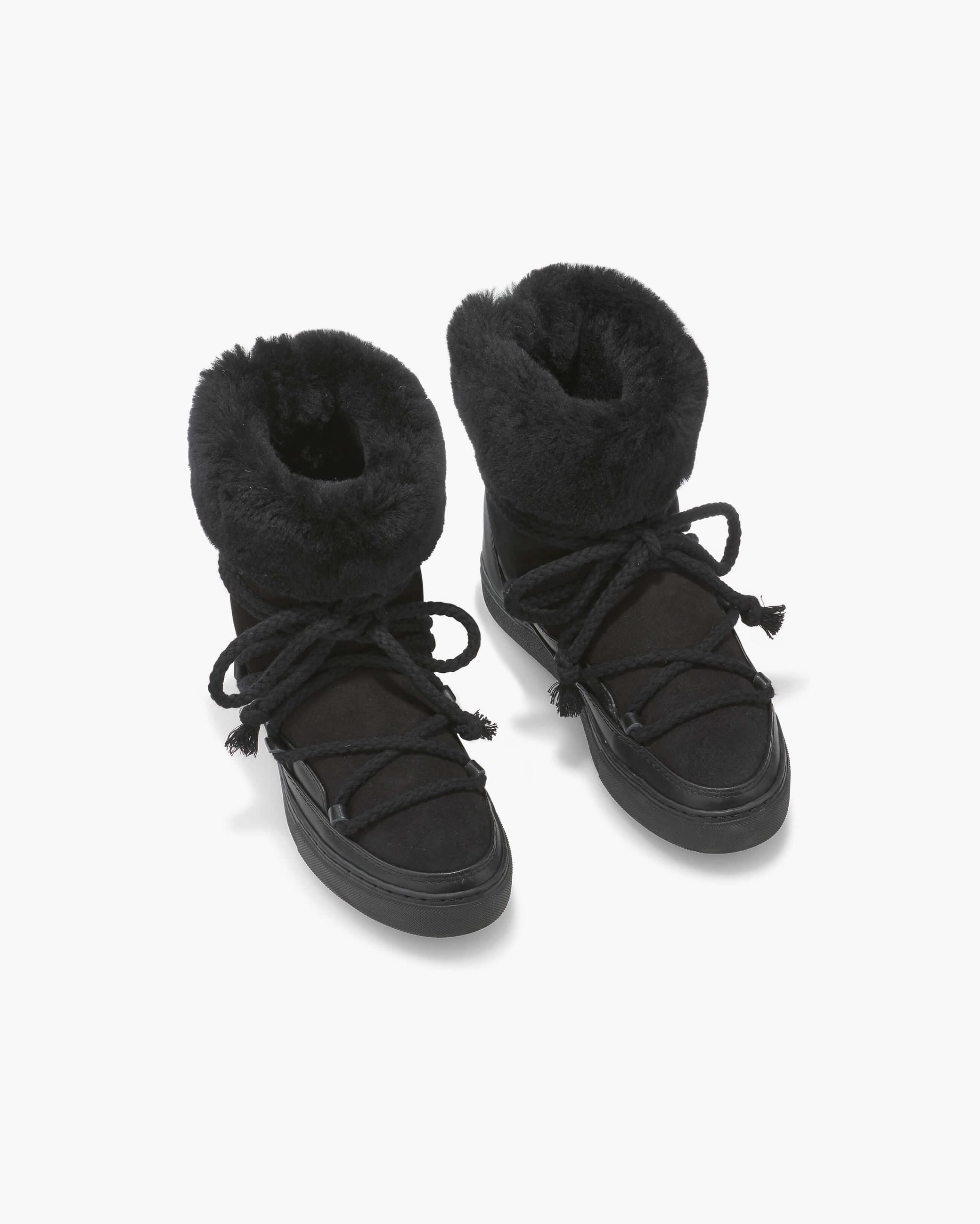 Black Women's Inuikii Classic Sneaker High Winter Sneakers | RDEZ-41785