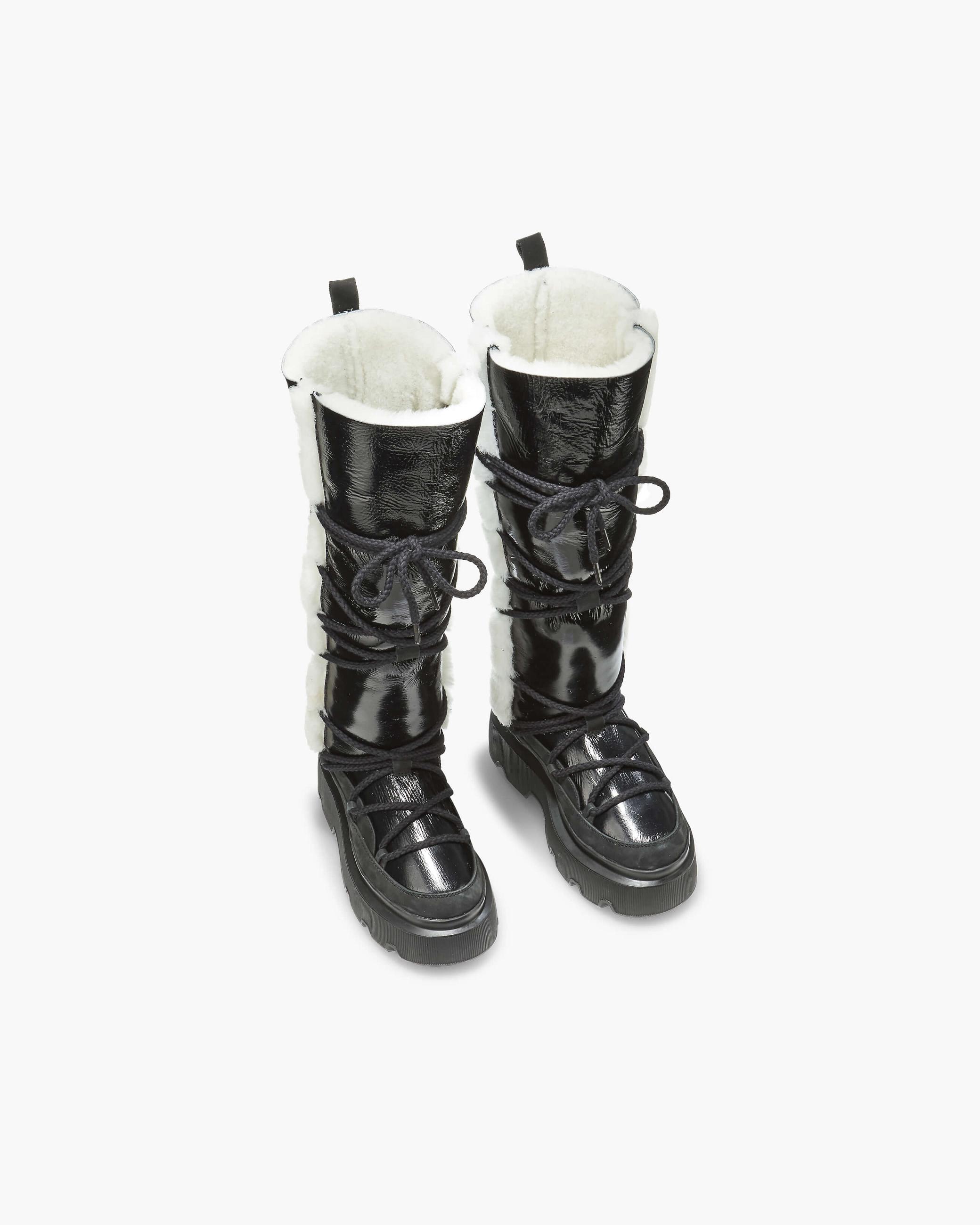 Black Women's Inuikii Endurance Cozy High High Boots | AVDQ-15309