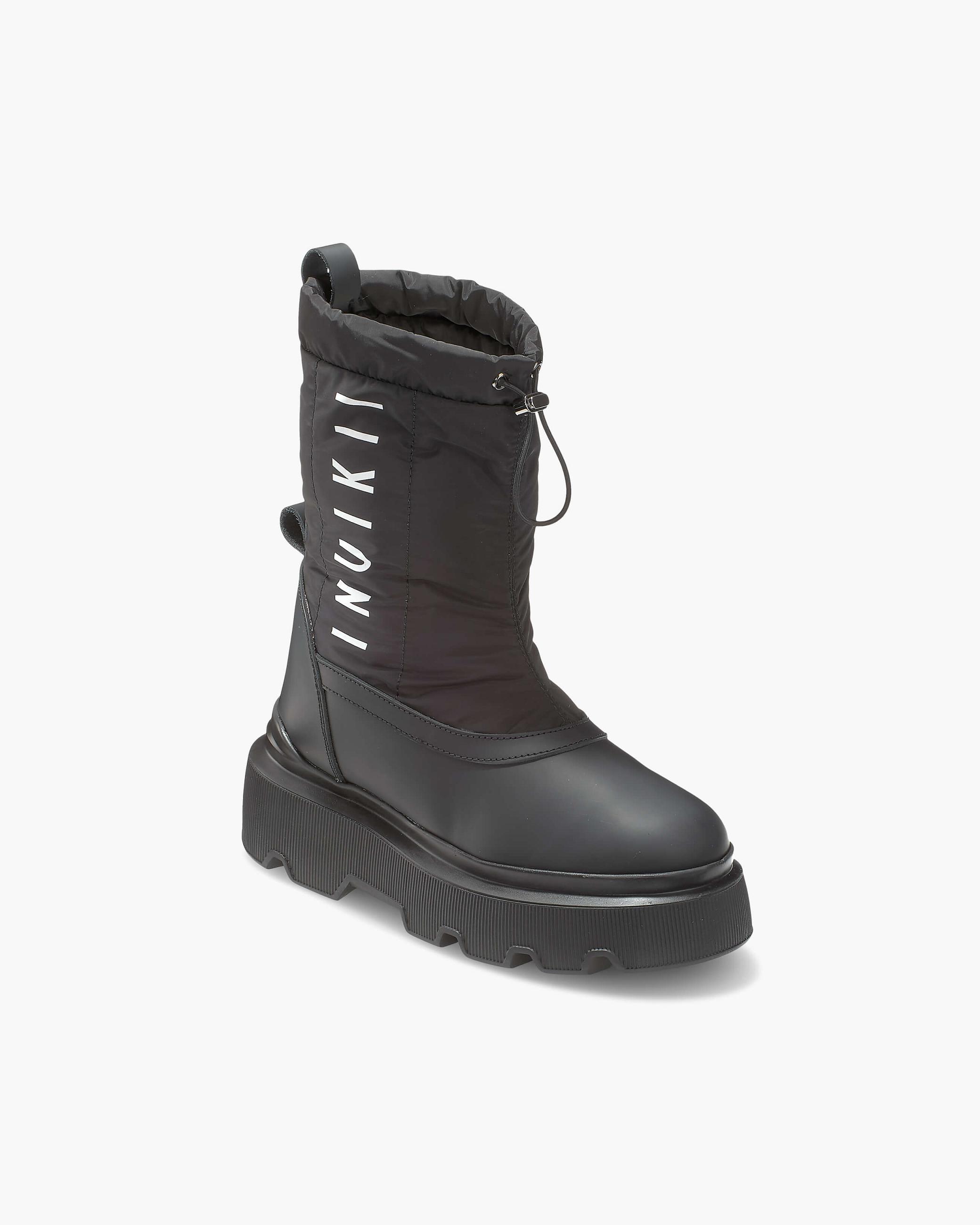 Black Women's Inuikii Endurance INUIKII Winter Boots | QAIK-70529