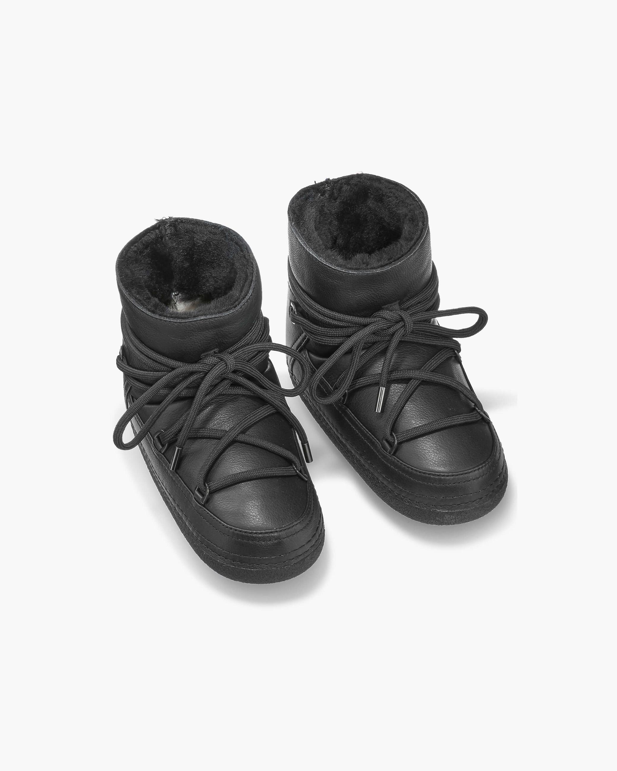 Black Women's Inuikii Nappa Classic Sneakers | XFGI-61023