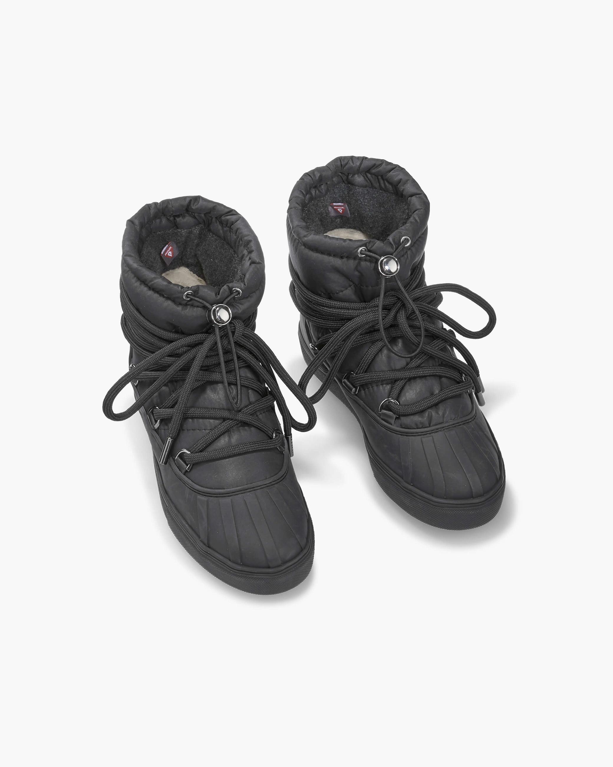 Black Women's Inuikii Technical Low Winter Sneakers | GJLA-51389