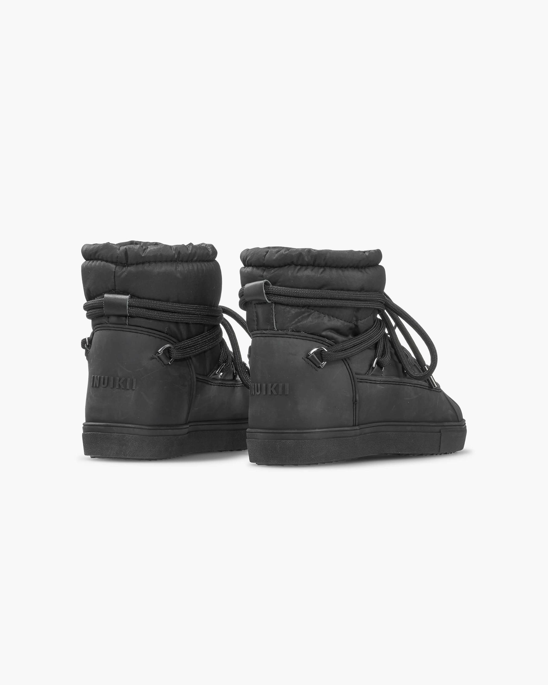 Black Women's Inuikii Technical Low Winter Sneakers | GJLA-51389