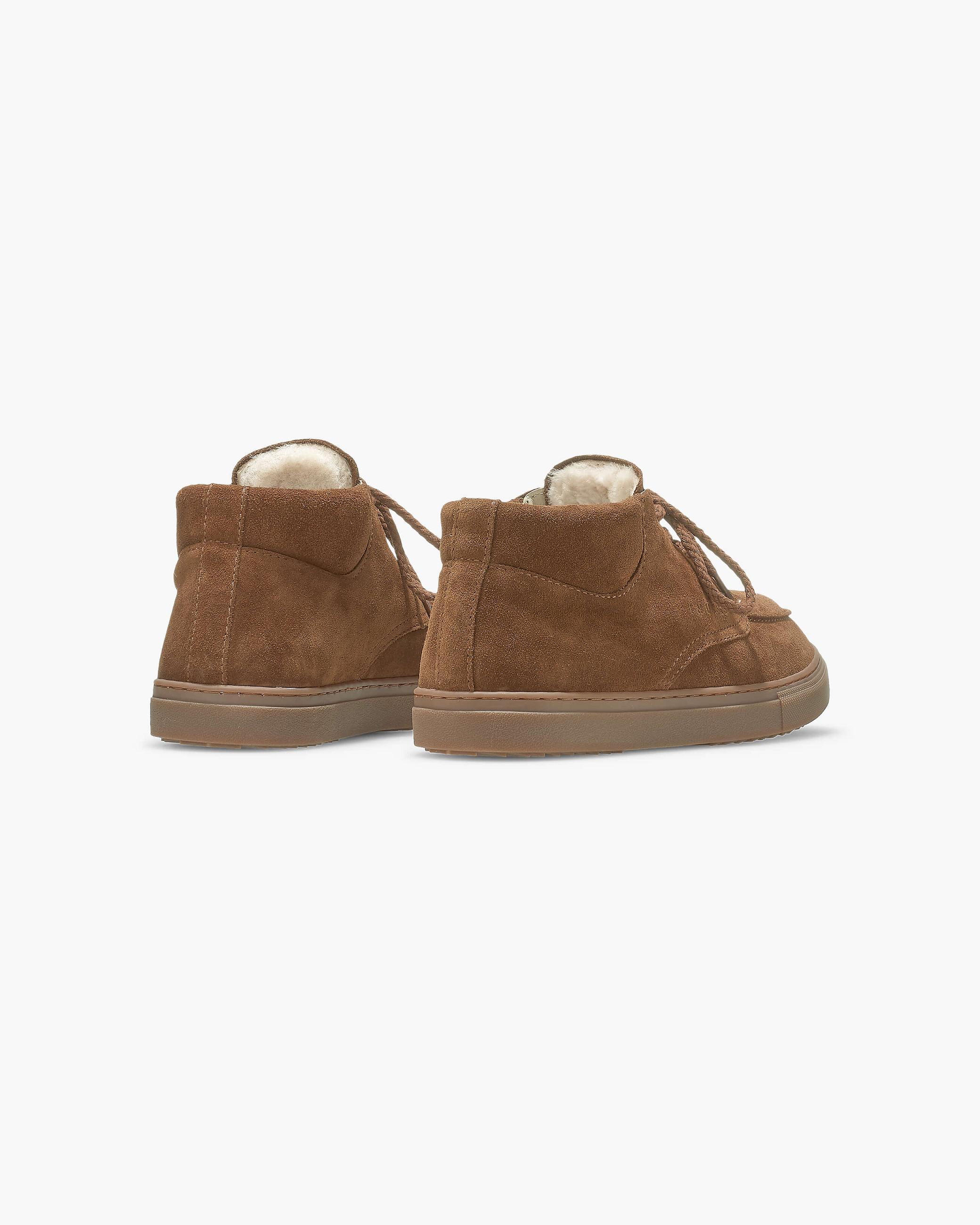 Brown Men's Inuikii Mocassin Winter Sneaker | NFYZ-21468