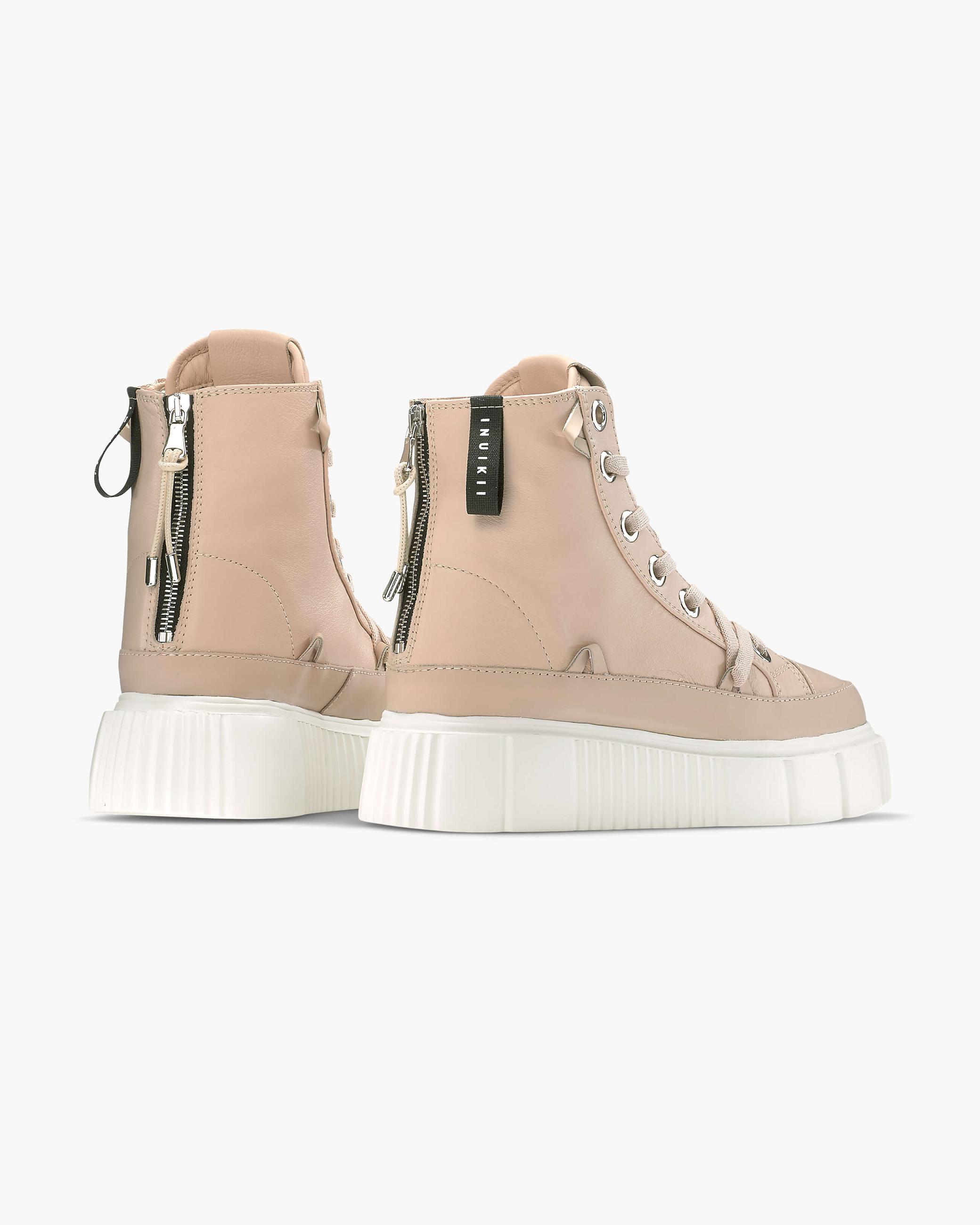 Nude Women's Inuikii Matilda Leather Winter Sneakers | MRYU-06217