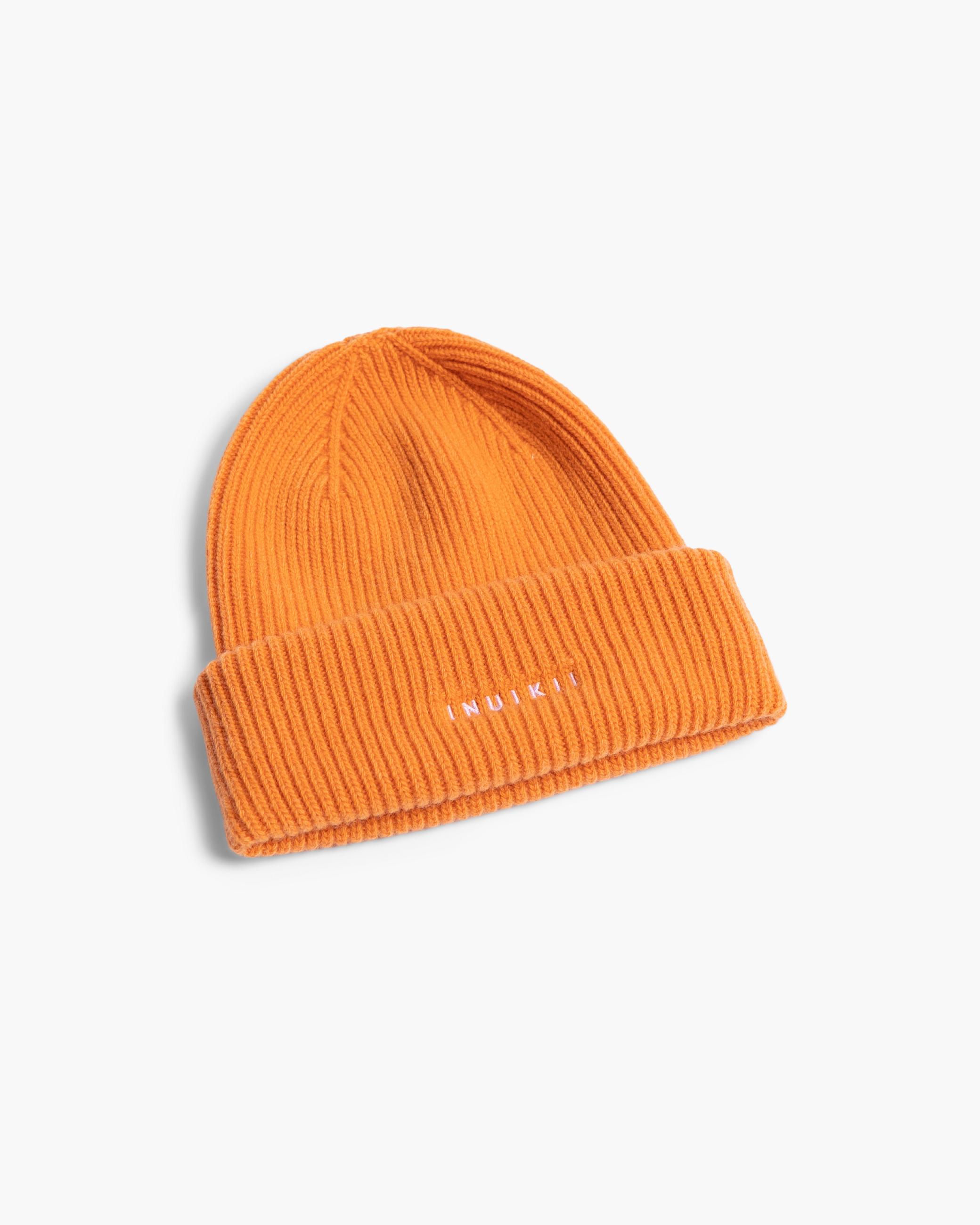 Orange Women's Inuikii Wool Beanie Beanies | BUQK-36942