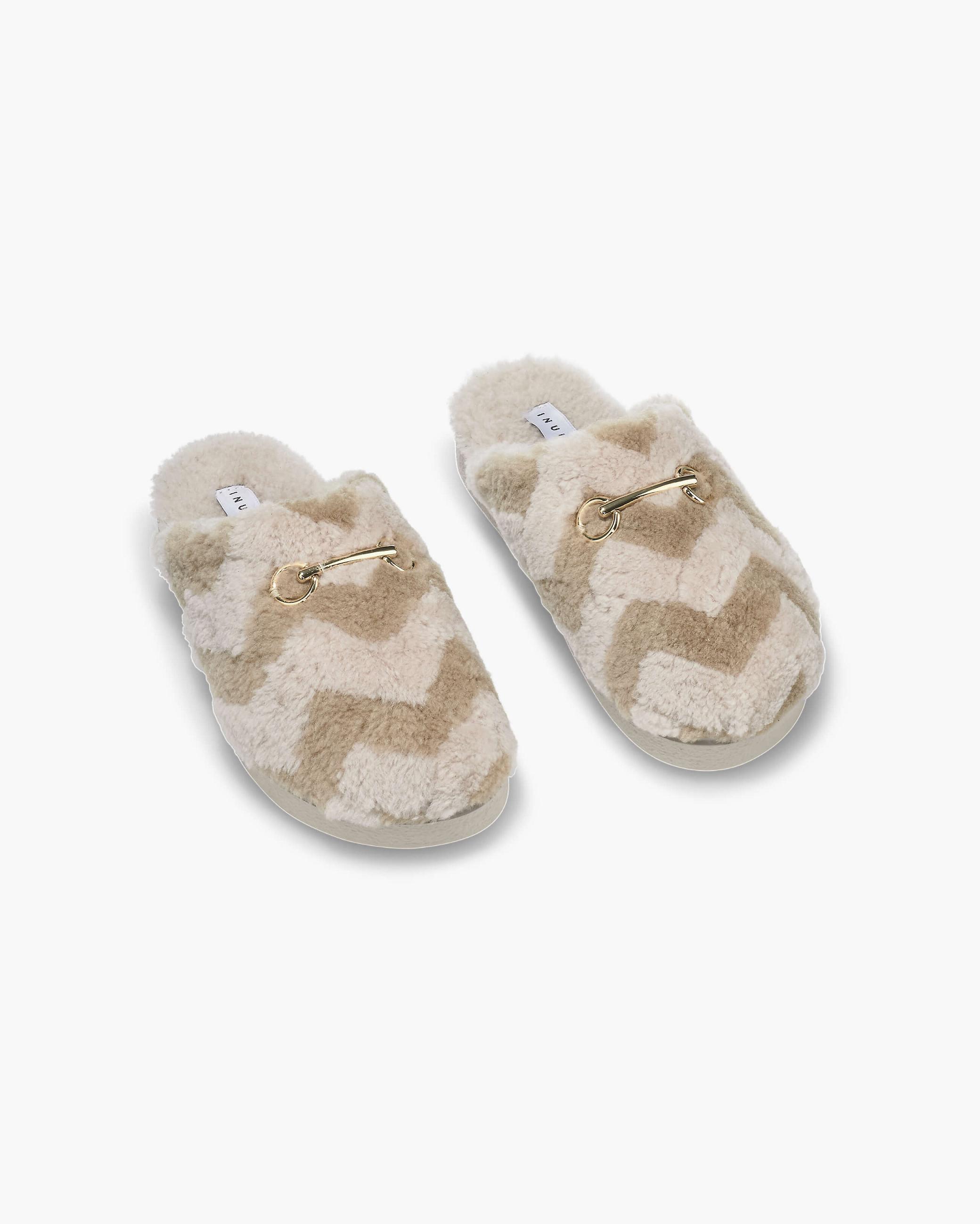 Rose Women's Inuikii Zig Zag Slippers | FURL-41253