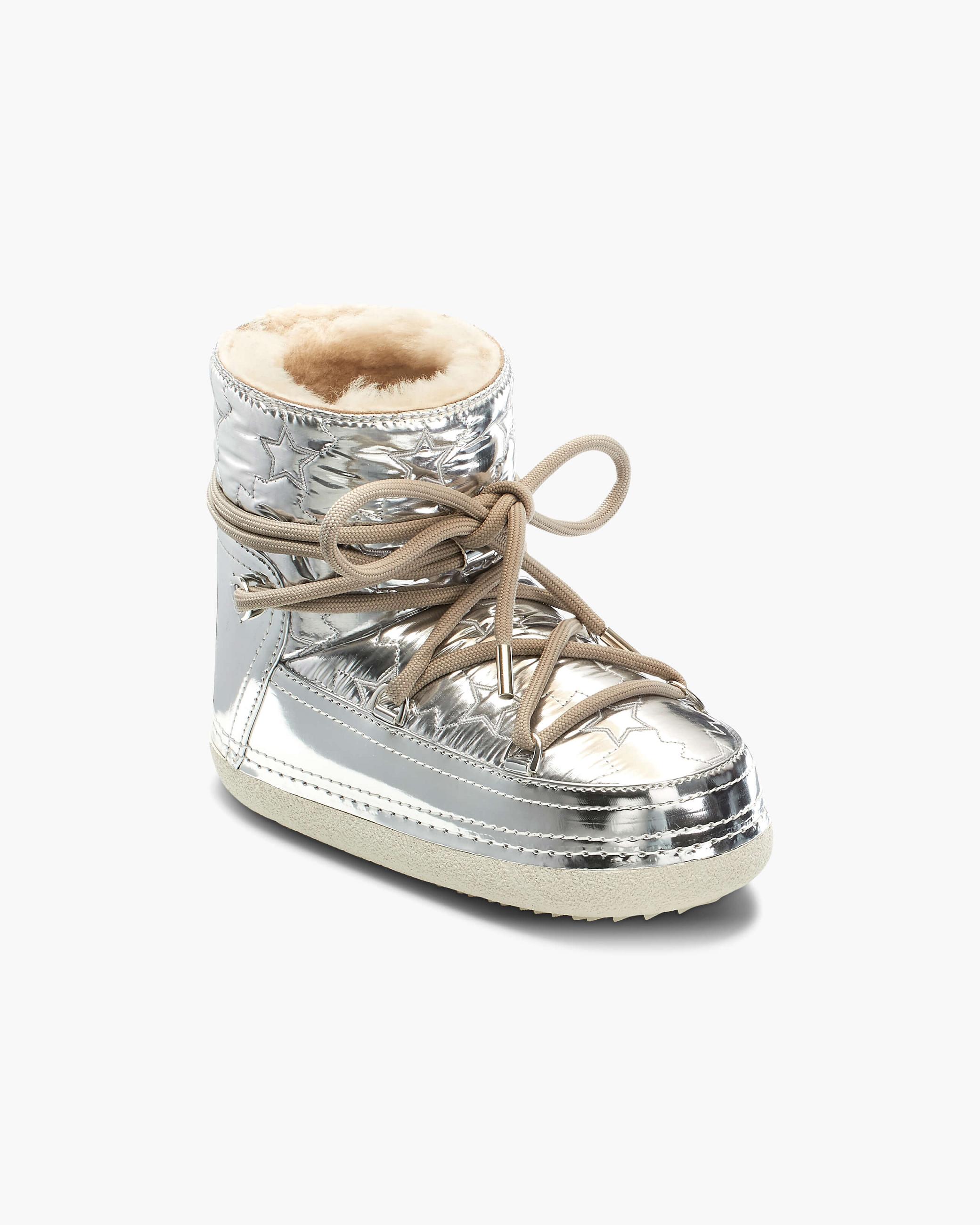 Silver Women's Inuikii Bomber Star Winter Boots | ZREI-81594