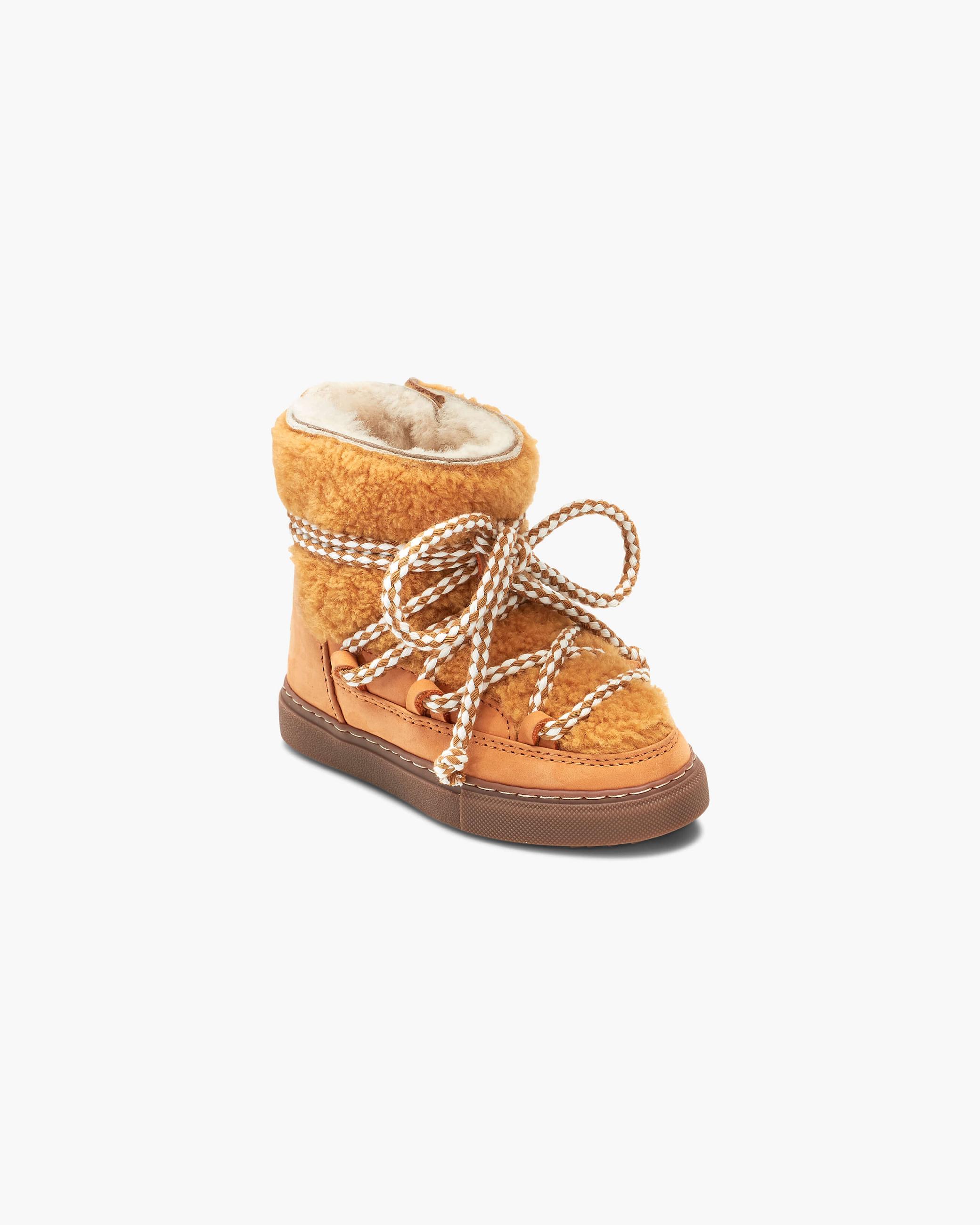 Sunflower Kids' Inuikii Curly Winter Sneakers | MRZL-43587