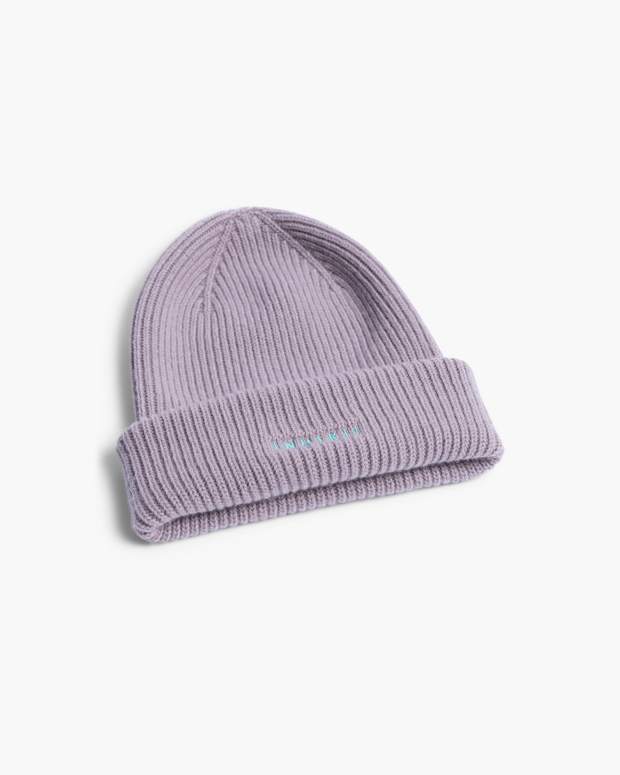 Taupe Men's Inuikii Wool Beanie Beanies | XNOE-42658