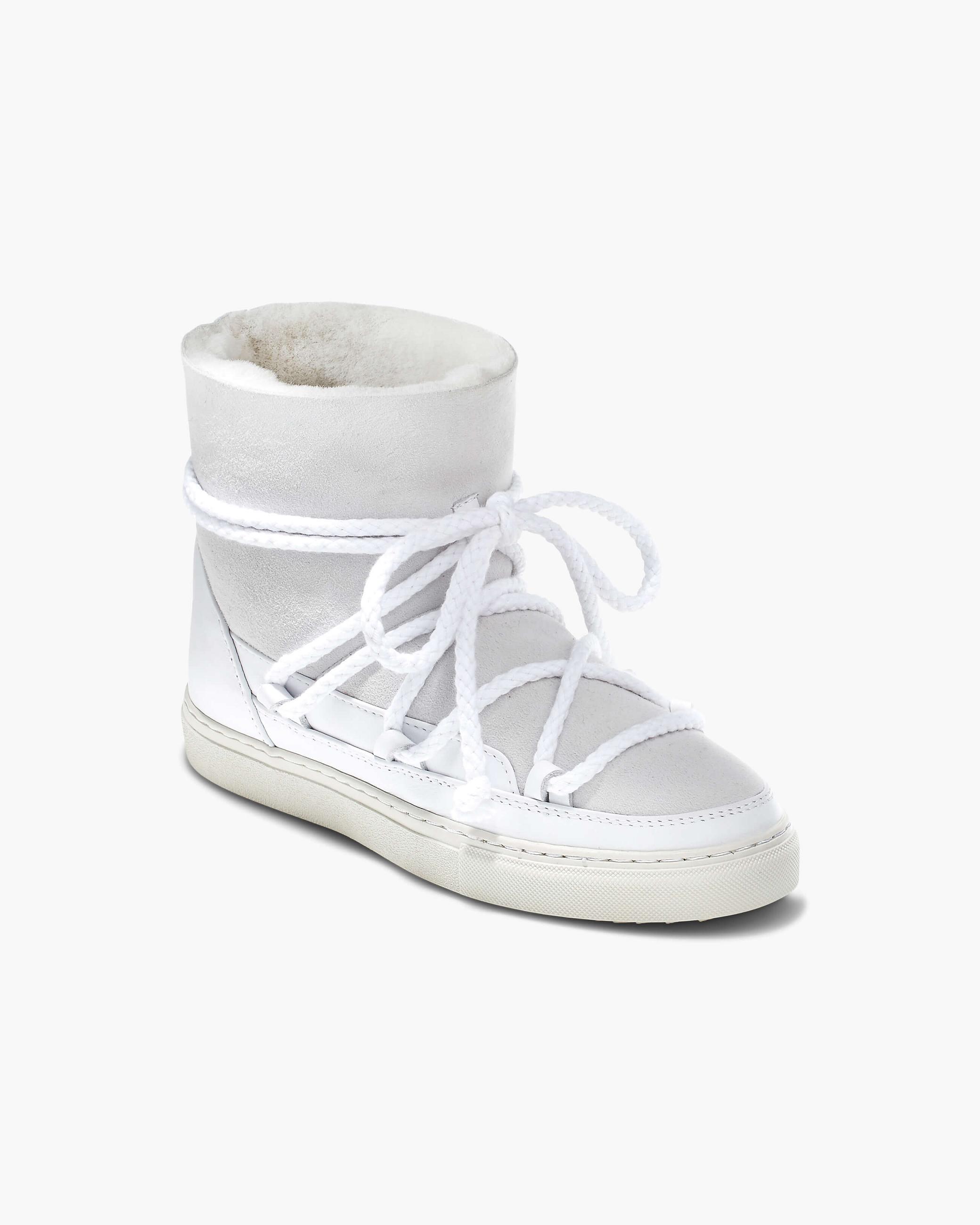 White Women's Inuikii Classic Sneaker Classic Sneakers | PQNF-54832