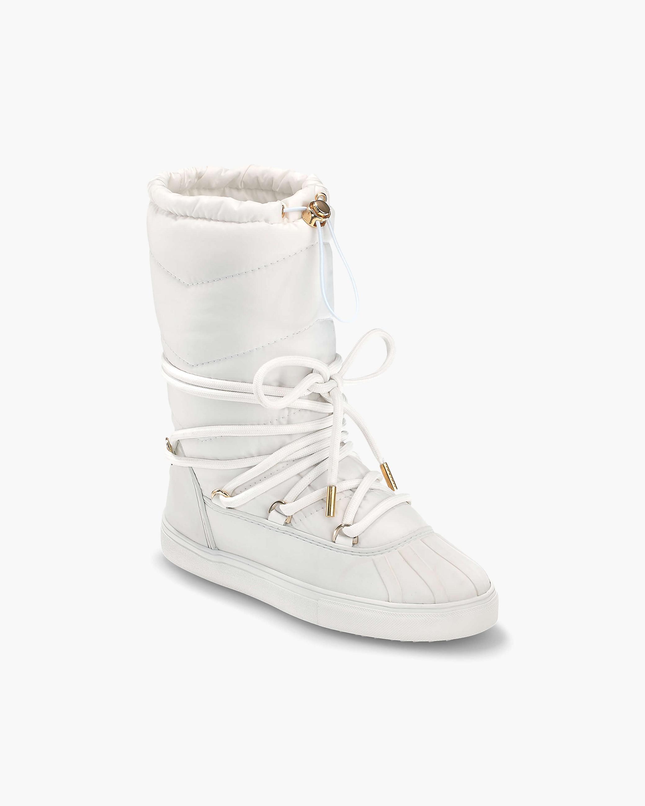 White Women's Inuikii Technical Classic High Winter Sneakers | PVZU-61874